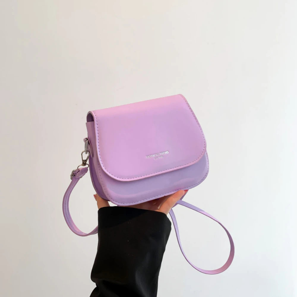 New color crossbody bag, retro casual bag