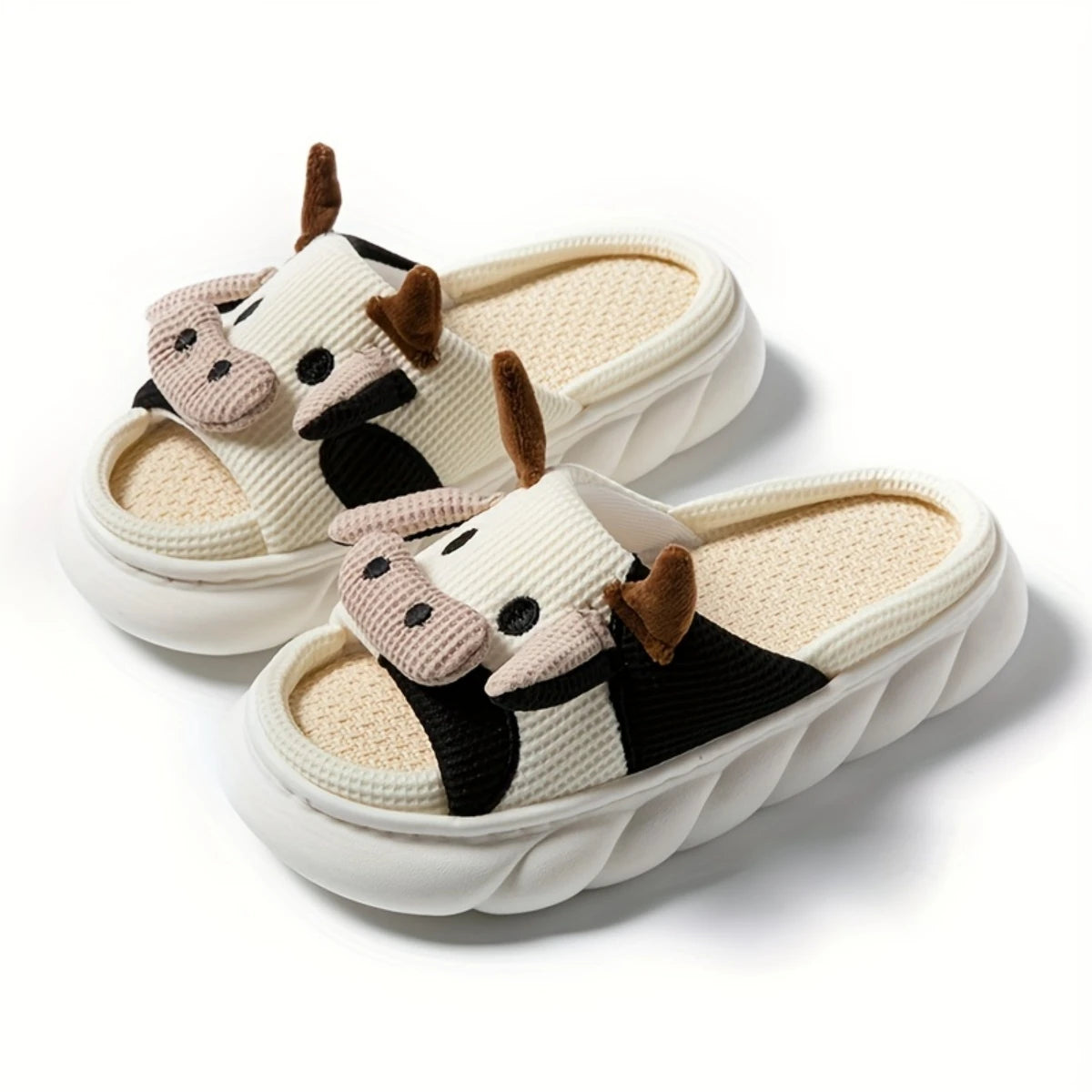 Cow house slippers - Super Conforto