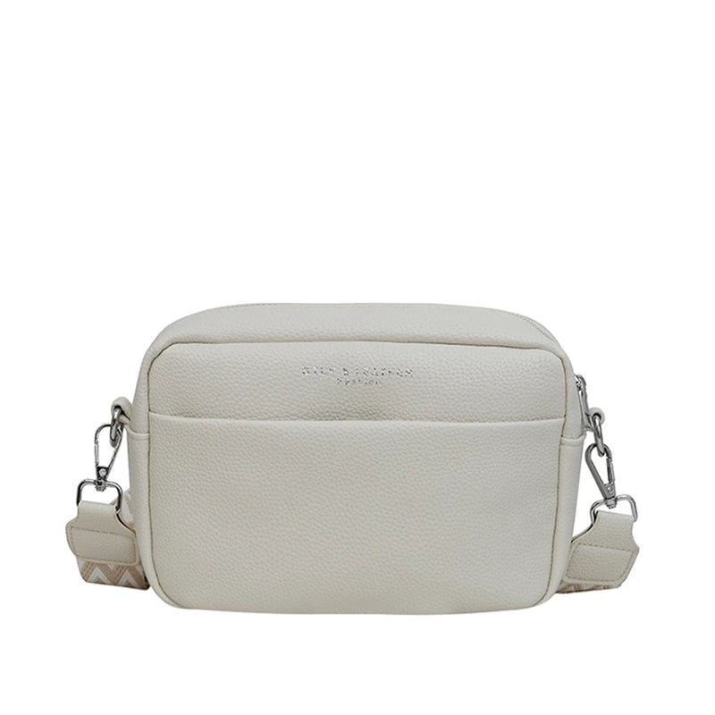 New women's bag wide shoulder strap, casual single shoulder crossbody