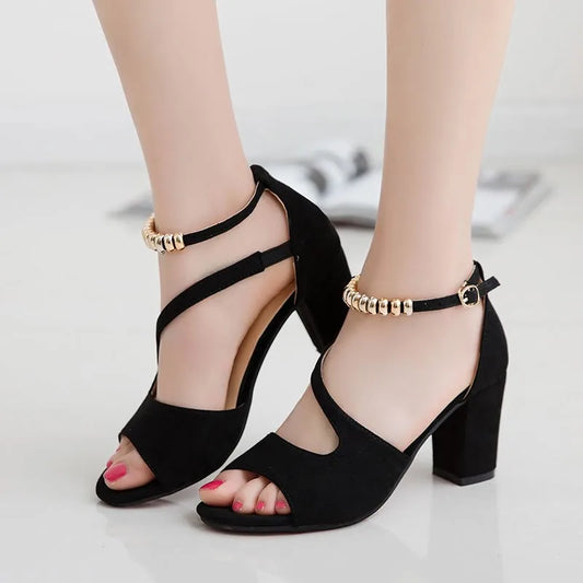 Summer high heels