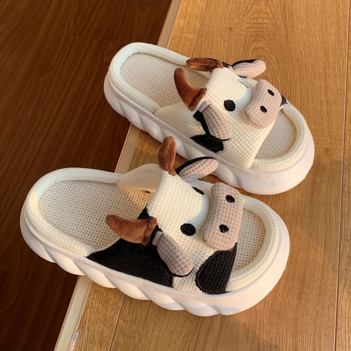 Cow house slippers - Super Conforto