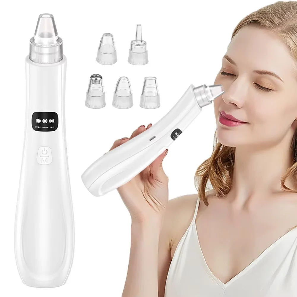 3 Suction Mode Face Cleansing Beauty Machine Dead Skin Remover Face Vacuum Blackhead Removal Skin