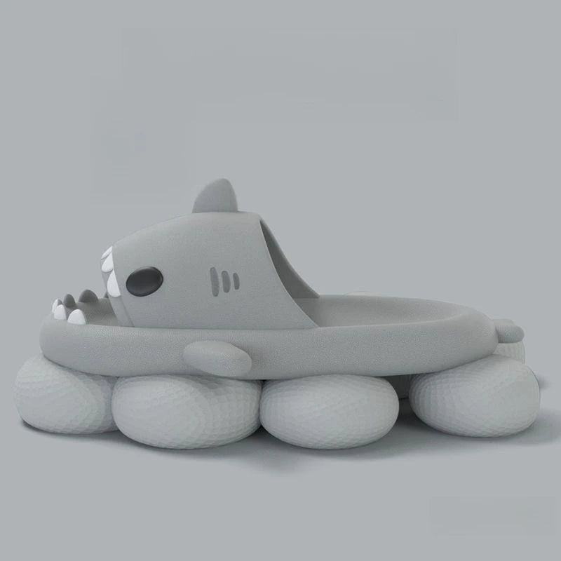 New style shark slippers summer eva non-slip flip flops