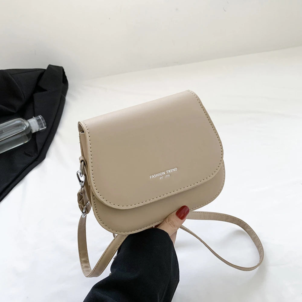 New color crossbody bag, retro casual bag