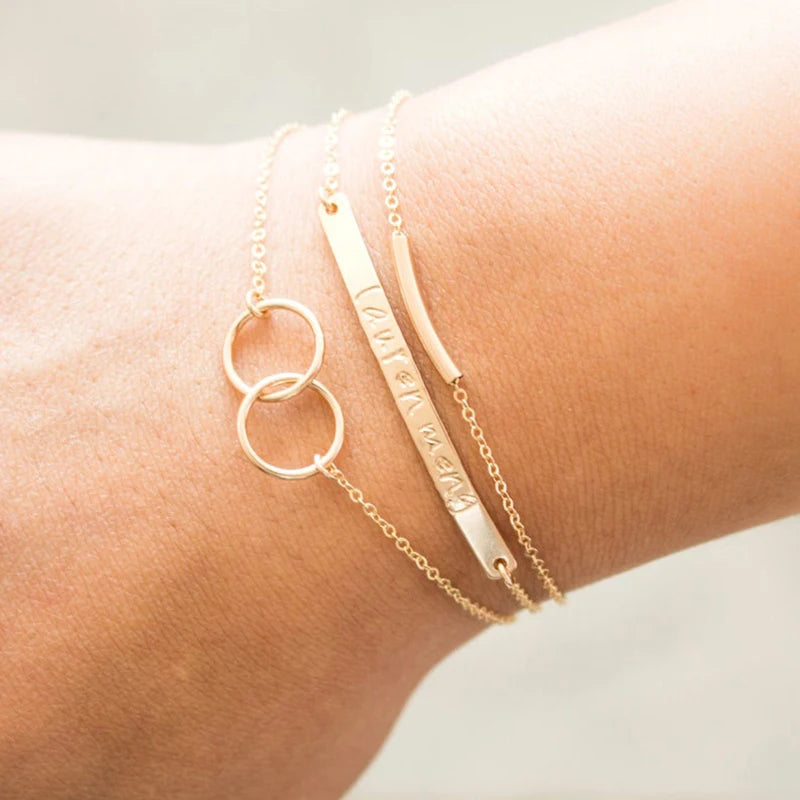 Minimalist bracelets