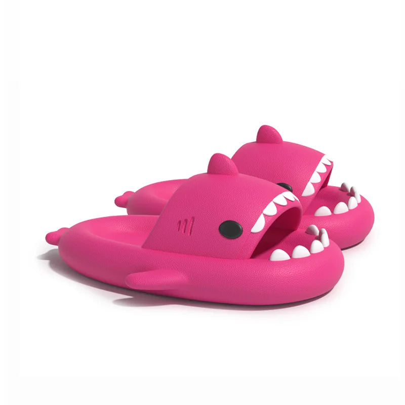 New style shark slippers summer eva non-slip flip flops