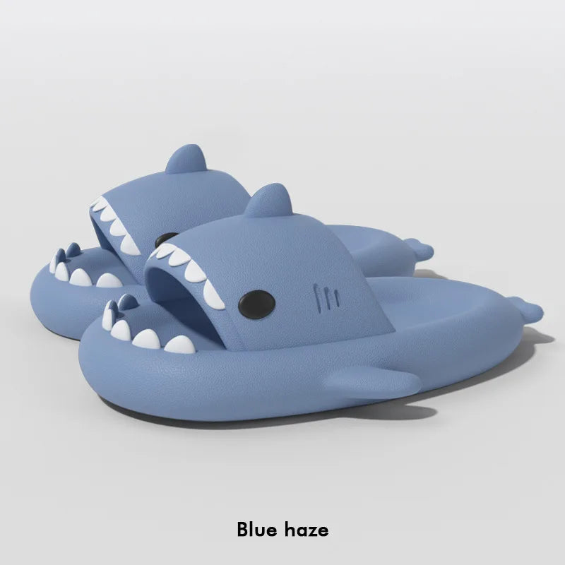 New style shark slippers summer eva non-slip flip flops