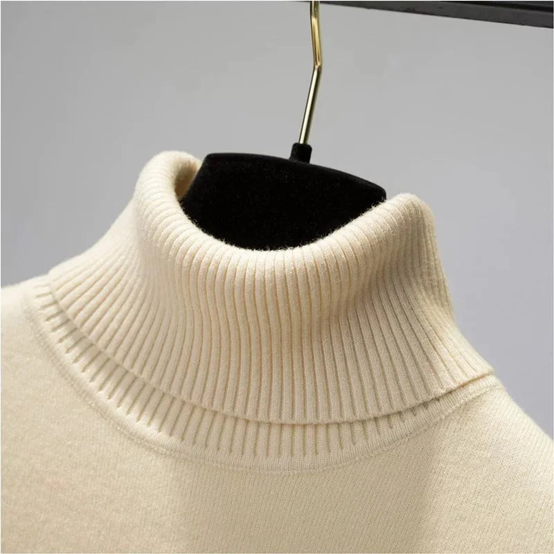 Winter turtleneck sweater