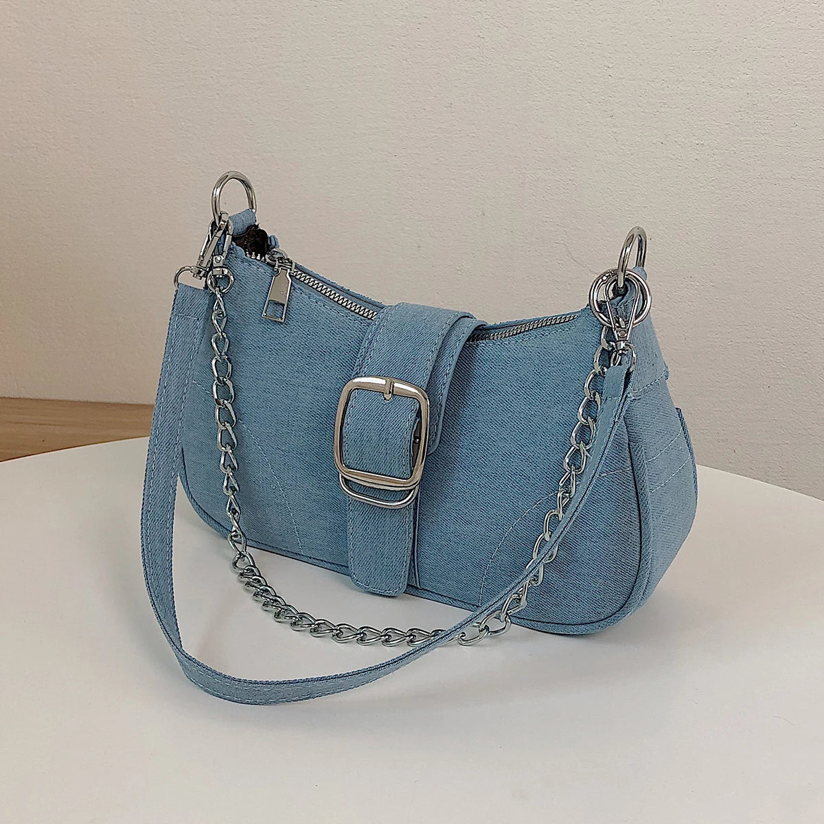 Small design jeans bag new shoulder bag